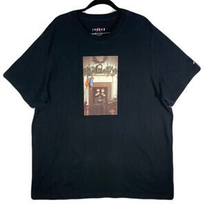 JORDAN Jumpman AJ85 ”Chimney” Black Tee Mens Size 2XL